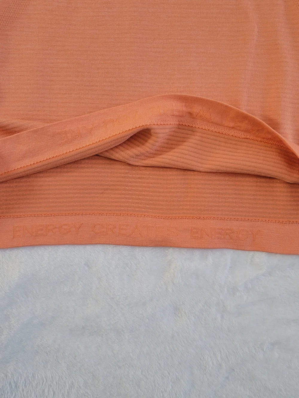 Lululemon Swiftly Tech Orange‎ Heathered Short Sleeve Silverescent Size 6